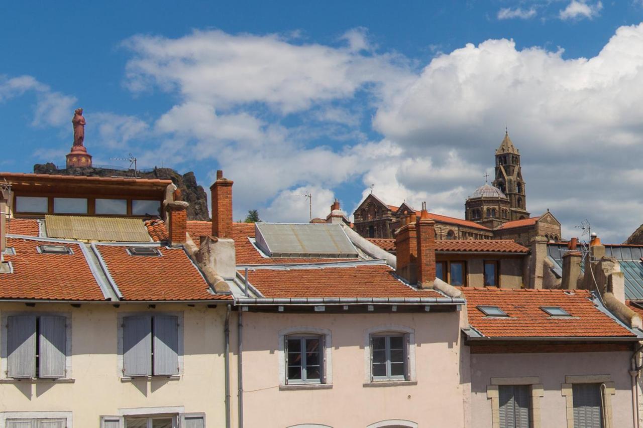 Gite Du Rempart Avec Balneo, Garage, 2 Sdb 2Wc Vue Sur Les Monuments Villa Le Puy-en-Velay Exterior photo